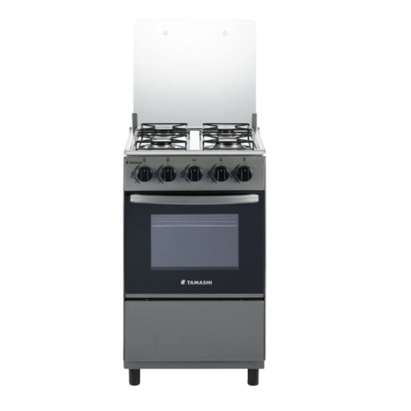 TAMASHI 4 Burners 50x50 Gas Cooker NG-5540G-DARK GREY